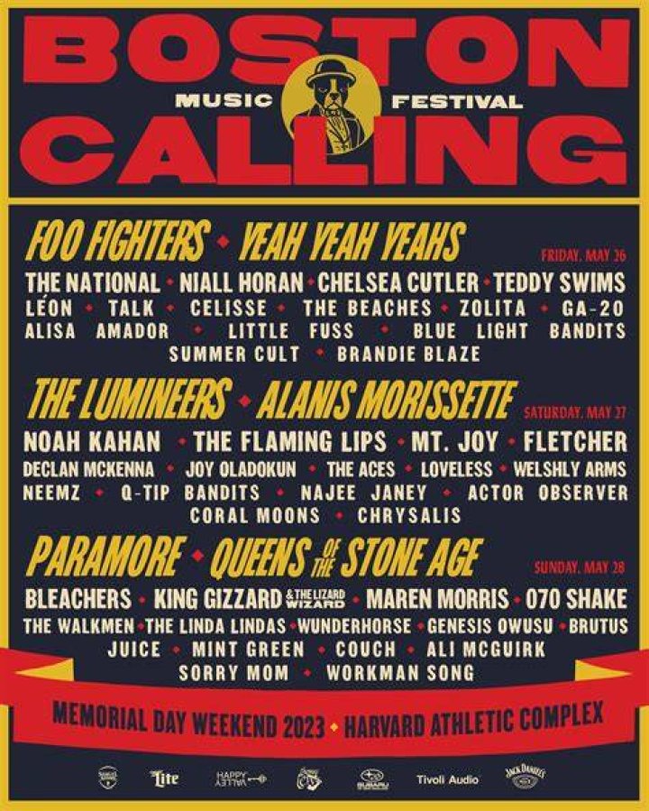 Boston Calling Announces The Lineup For Their 2022 Return