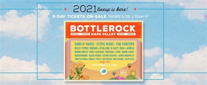 Bottlerock 2021 Pushed Back To Labor Day Weekend