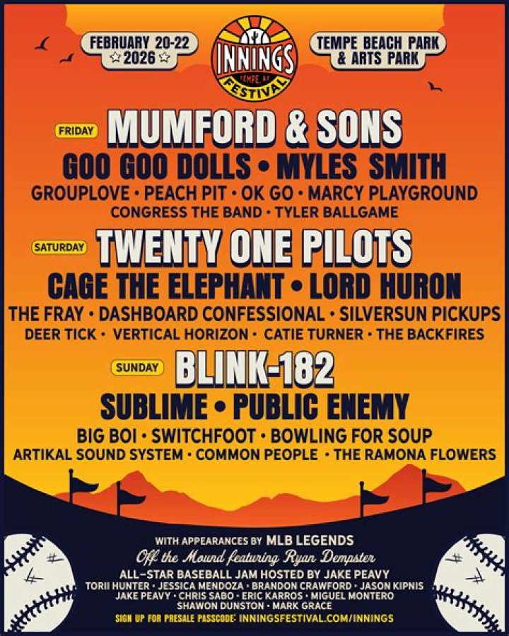 BottleRock Announces 2019 Lineup Including Headliners Mumford & Sons, Imagine Dragons, and Neil Young