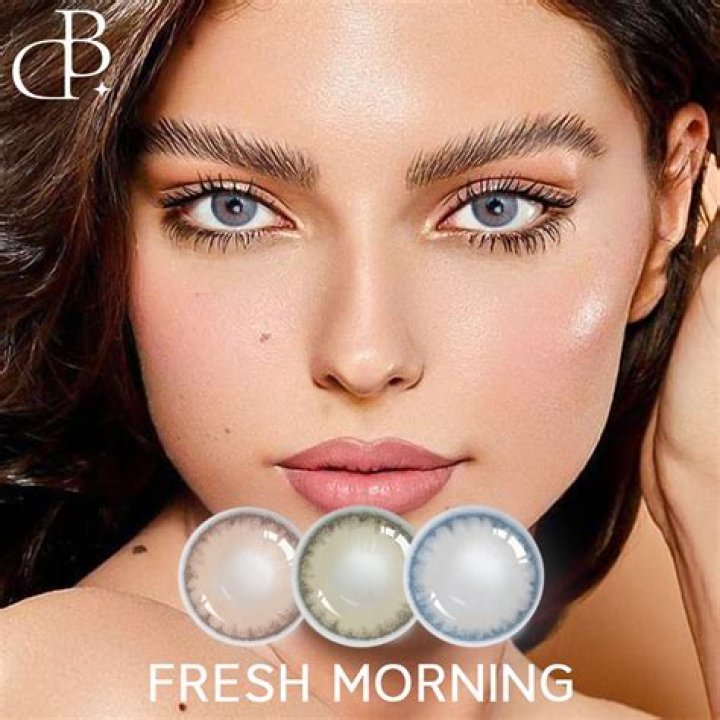 Color, Does He Use Contact Lenses?