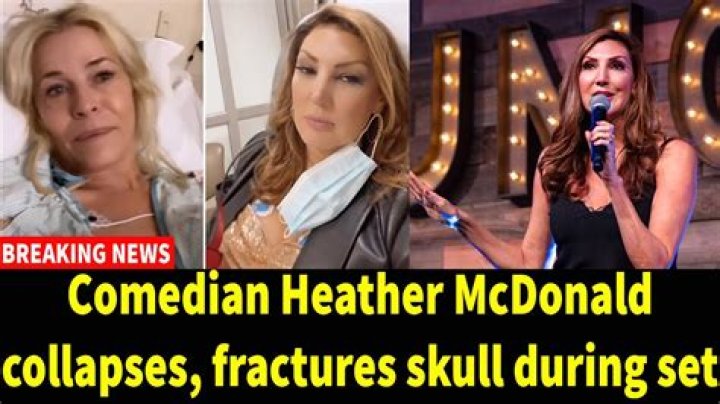 Comedian Heather McDonald Fractures Her Skull After Collapsing On Stage