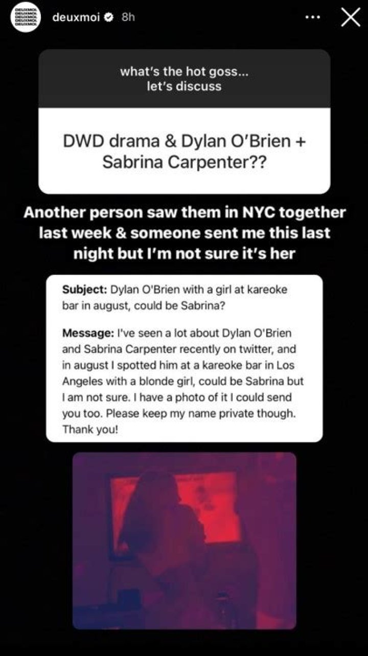 Could Sabrina Carpenter and Dylan O’Brien Be the New It-Couple? – Celeb Secrets