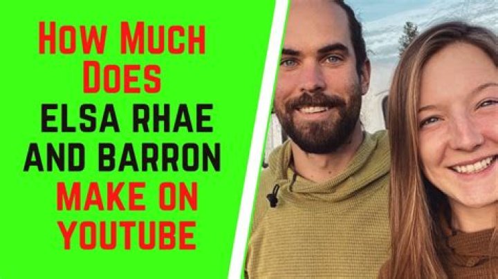Elsa Rhae & Barron video statistics