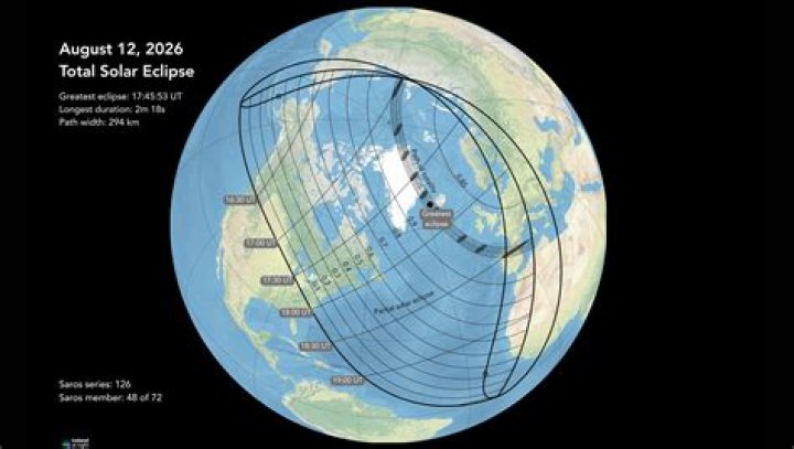 Here's How Much of the Total Solar Eclipse You Can See in Your Region