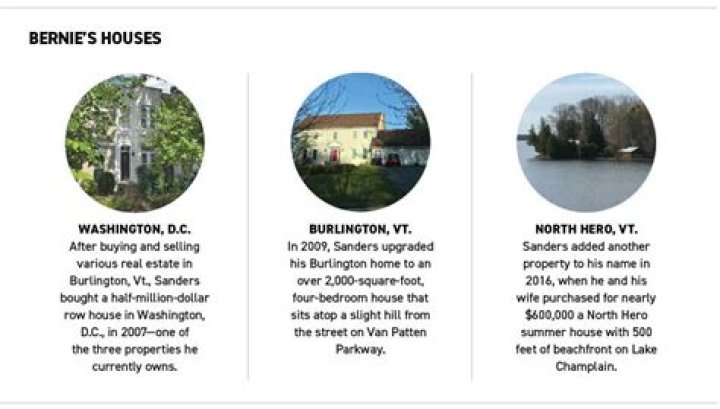 How Many Homes Does Bernie Sanders Own?