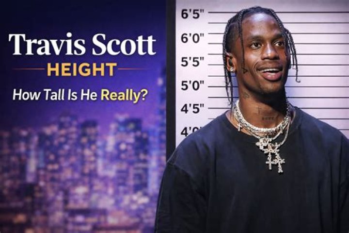 How Tall Is Travis Scott In Feet And Inches?