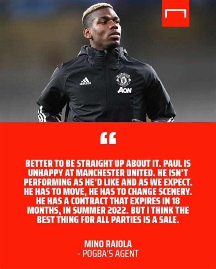 Juventus, Manchester United, and Mino Raiola Agree to Paul Pogba Transfer Terms