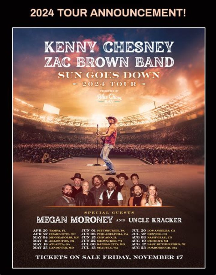 Kenny Chesney Announces Plans To Hit The Road For His First Tour In Three Years