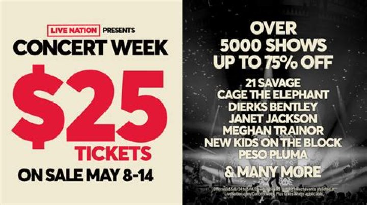 Live Nation Announces The Return Of Concert Week