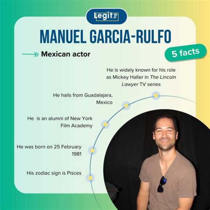 Manuel Garcia-Rulfo Height, Weight, Age, Girlfriend, Biography, Facts