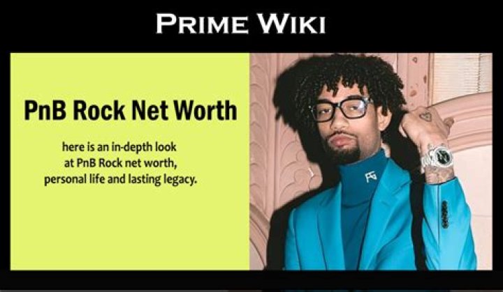 PnB Rock Net Worth | Celebrity Net Worth