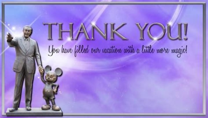 Thank You Walt Disney