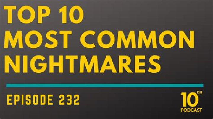 The 10 Most Common Nightmares in America—And What They Mean