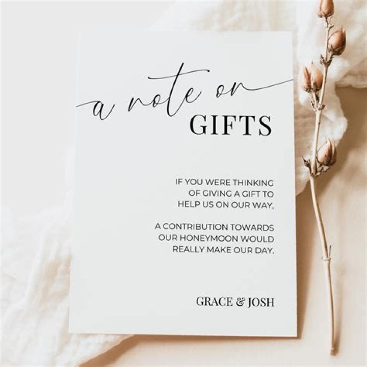 The 8 Worst Wedding Gifts You Can Give, Etiquette Experts Say