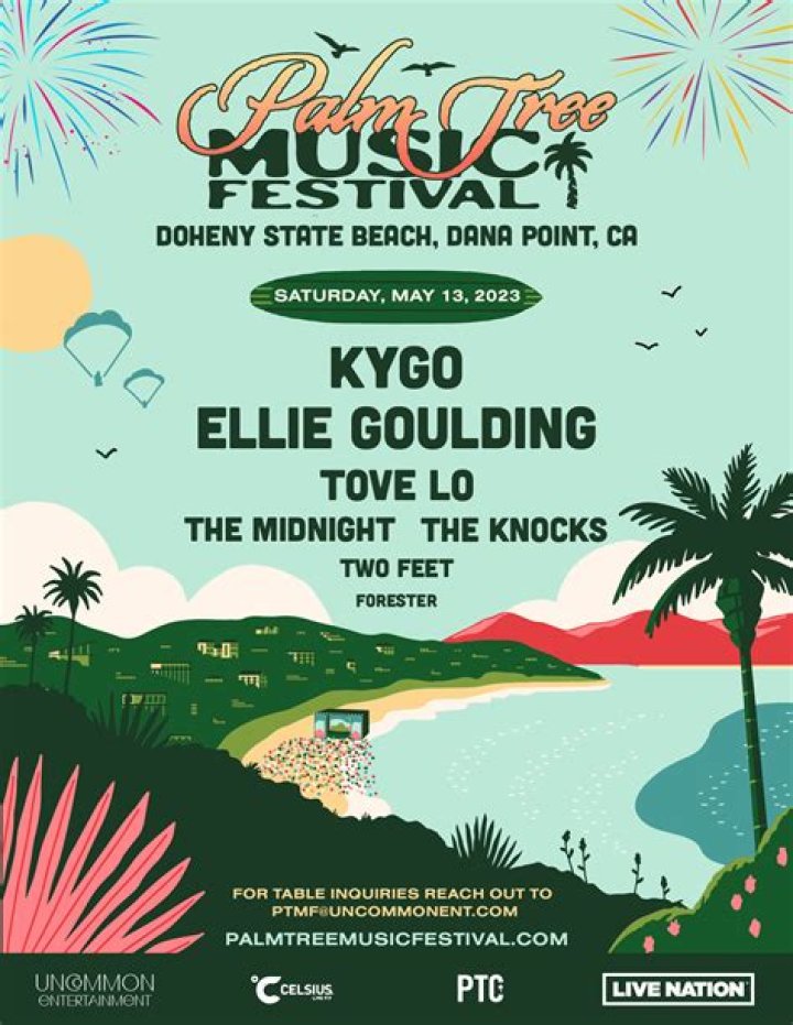 The Palm Tree Music Festival Announces Its Debut With Kygo, Ellie Goulding, Tove Lo & More