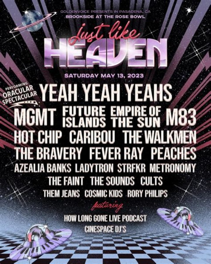 Yeah Yeah Yeahs, Phoenix, MGMT, and Beach House To Headline Inaugural Just Like Heaven Fest